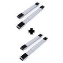 Base com Rodinhas para Moveis Ajustável | FlexMove + Brinde Exclusivo